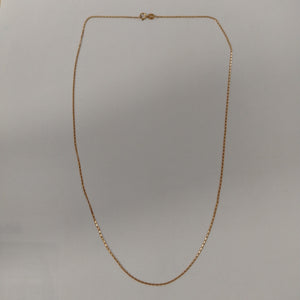 GARGANTILLA ORO 14 K 1,70 GRMS (SEMINUEVO)