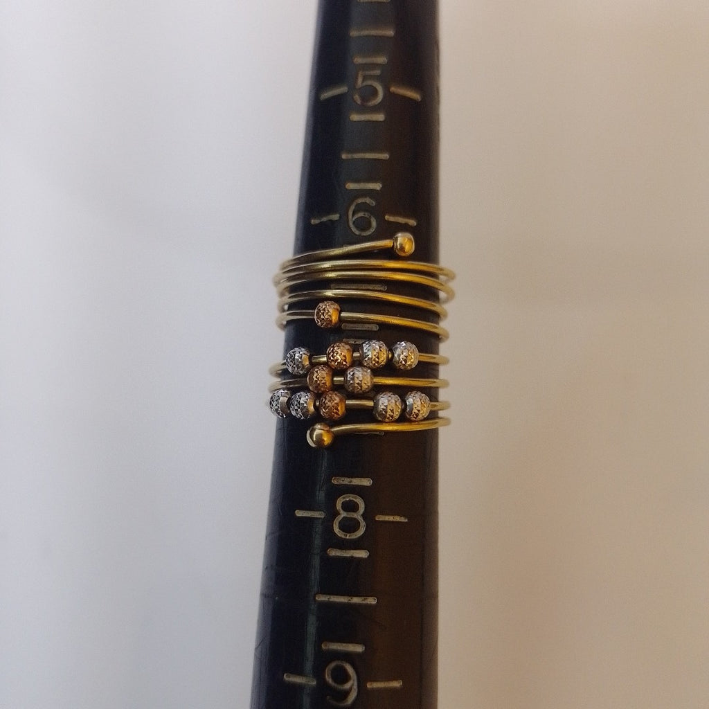 ANILLITO ORO,ORO COMBINADO 14 K 5,10 GRMS (SEMINUEVO)