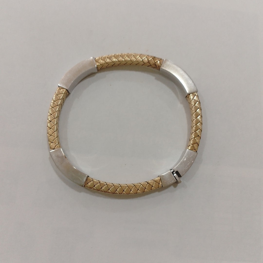 PULSERA ORO COMBINADO 14 K 17,80 GRMS (SEMINUEVO)