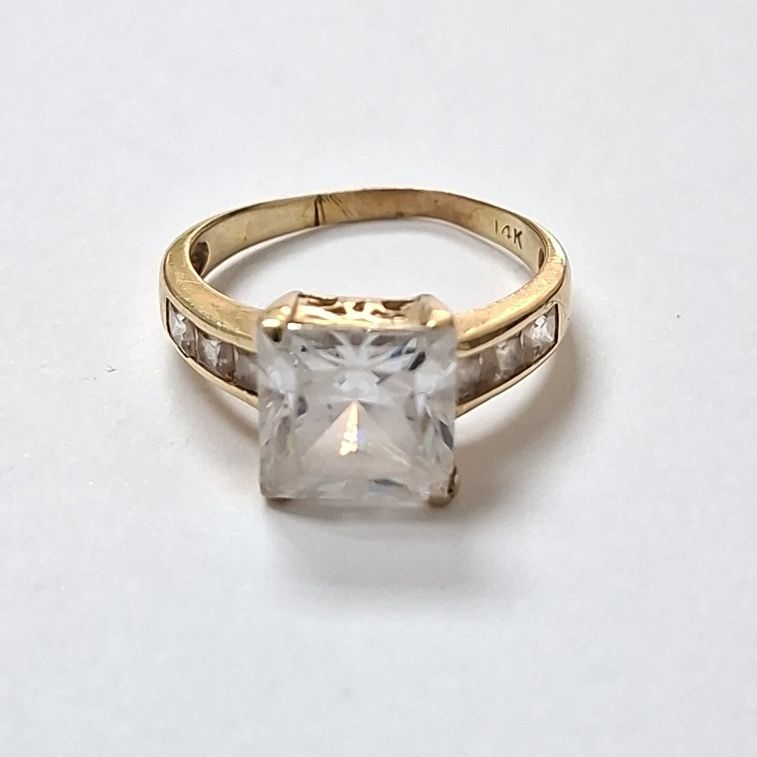 ANILLO ORO 14 K 4,00 GRMS (SEMINUEVO)