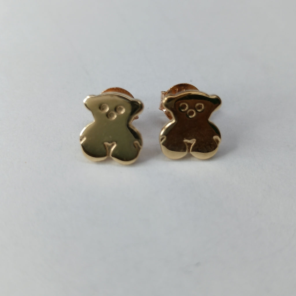 BROQUELES PAR ORO 14 K 1,90 GRMS (SEMINUEVO)