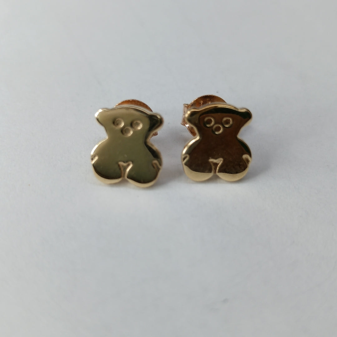 BROQUELES PAR ORO 14 K 1,90 GRMS (SEMINUEVO)