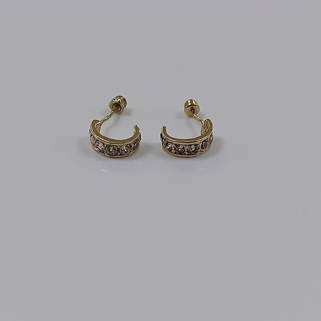 BROQUELES PAR ORO 10 K 0,70 GRMS (SEMINUEVO)