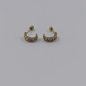 BROQUELES PAR ORO 10 K 0,70 GRMS (SEMINUEVO)