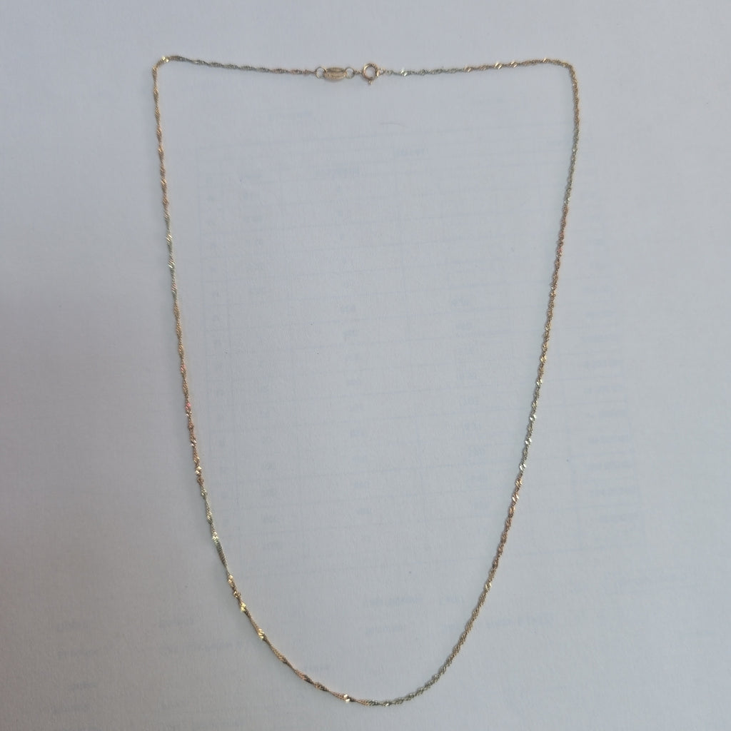 CADENA ORO 10 K 0.8 GRMS (SEMINUEVO)