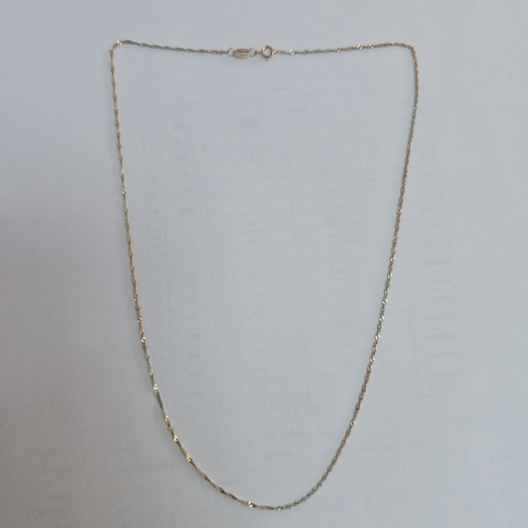 CADENA ORO 10 K 0.8 GRMS (SEMINUEVO)