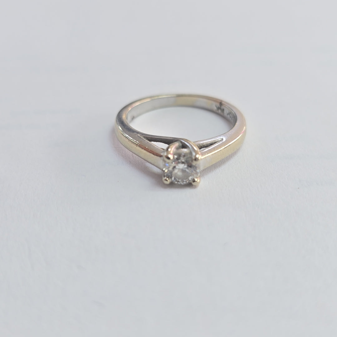 ANILLITO ORO BLANCO 14 K 3,10 GRMS (SEMINUEVO)