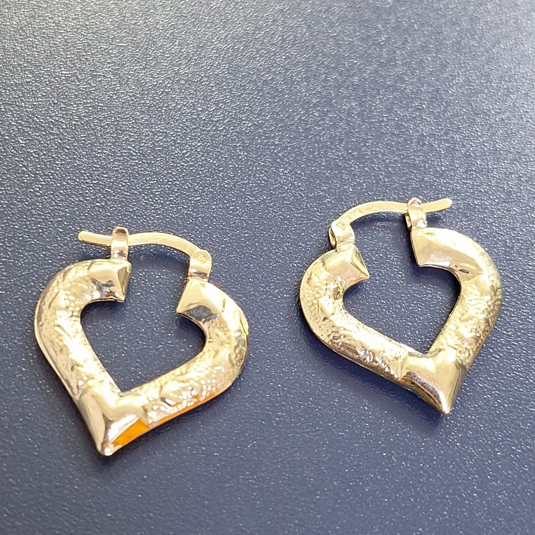 ARETES ARRACADAS 14K 1.8 GR (NUEVO)