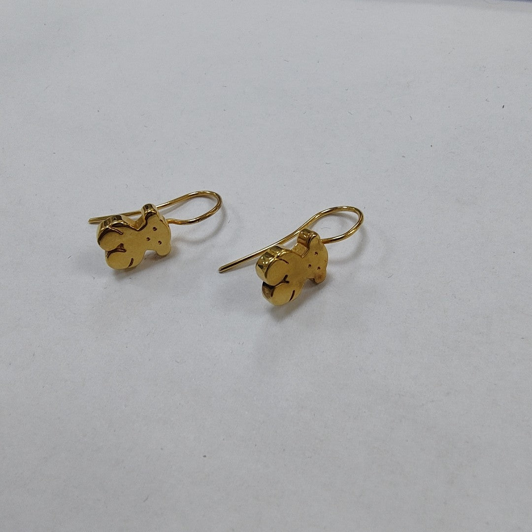 VIOLADORES PAR ORO 18 K 2.3 GRMS (SEMINUEVO)