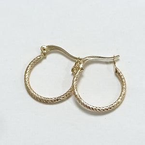 ARETES ARRACADAS 14K 1.2 GR (NUEVO)