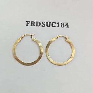 ARRACADAS PAR ORO 14 K 4.3 GRMS (SEMINUEVO)