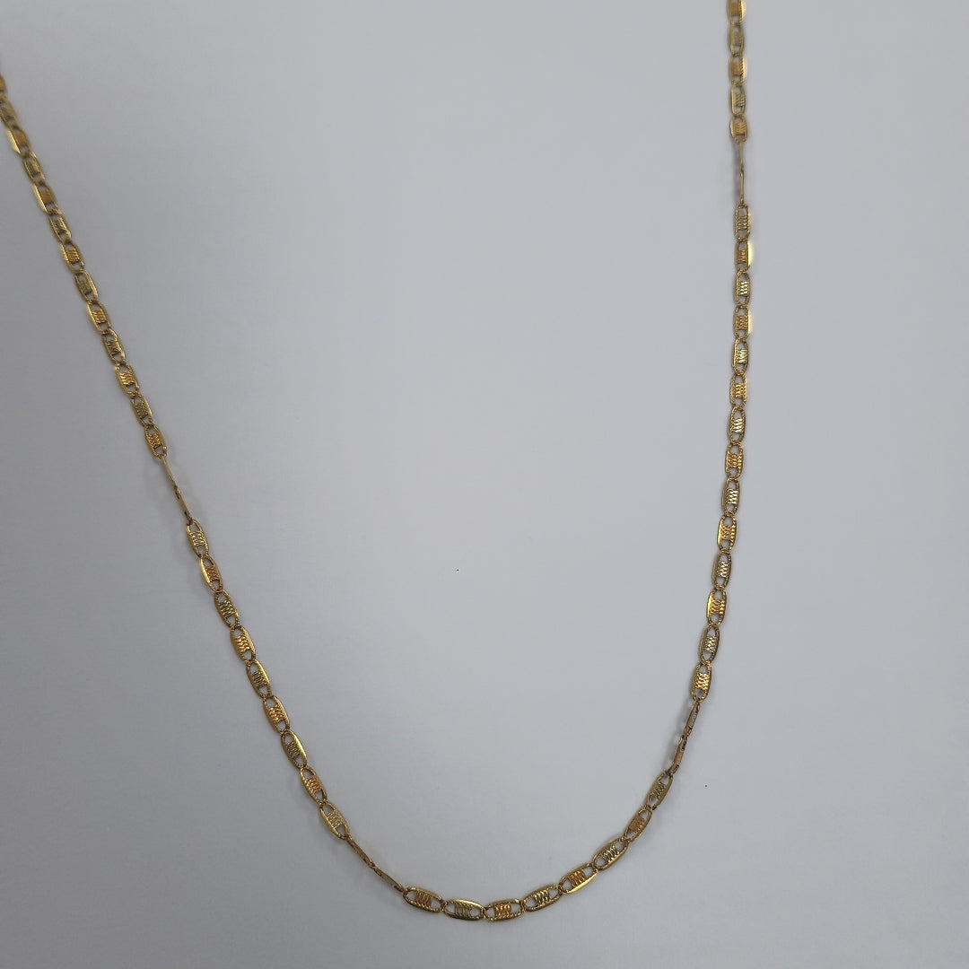 CADENA ORO 14 K 2.8 GRMS (SEMINUEVO)