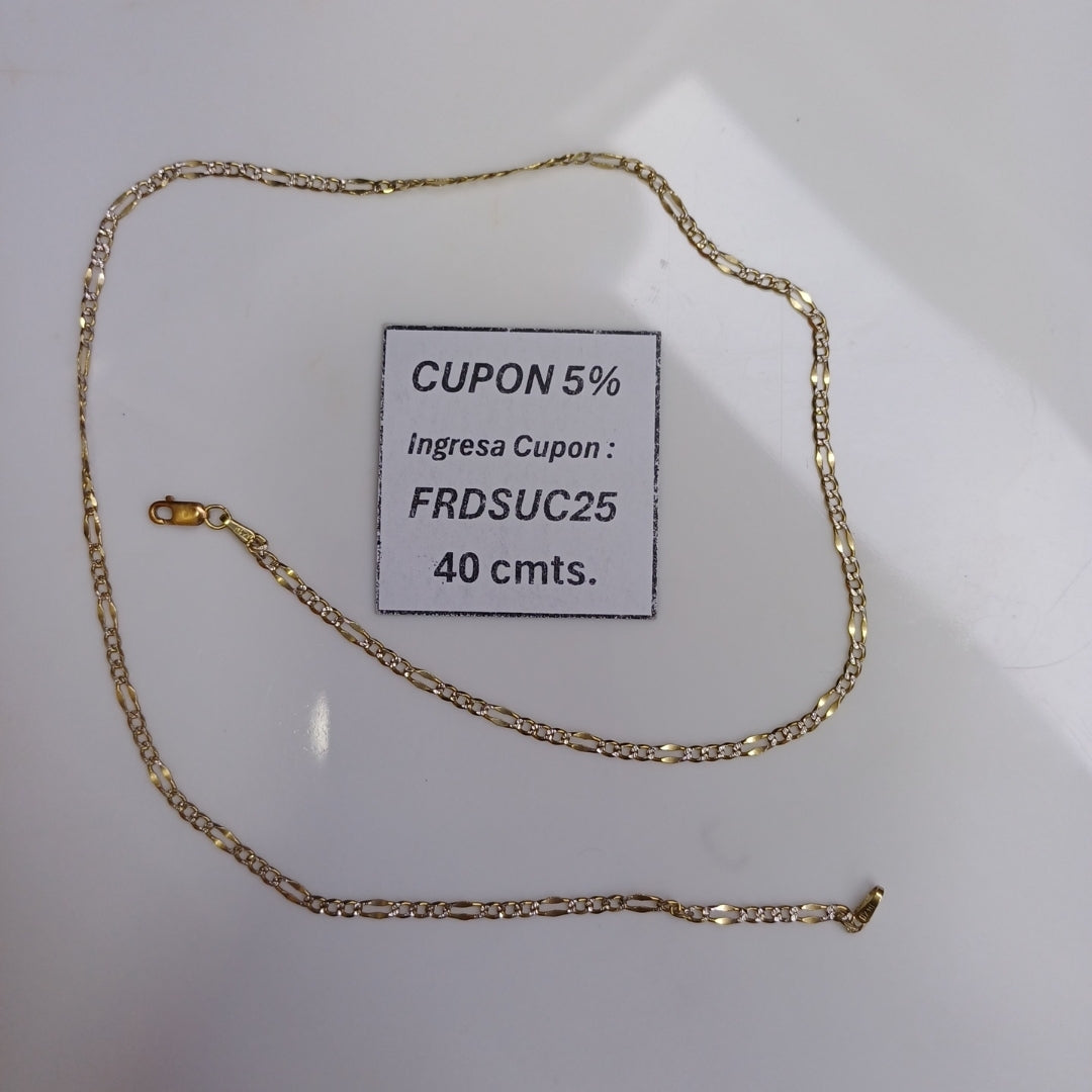 CADENA ORO 14 K 3.8 GRMS (SEMINUEVO)