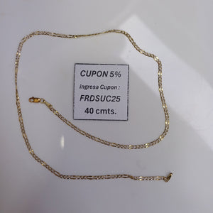 CADENA ORO 14 K 3.8 GRMS (SEMINUEVO)