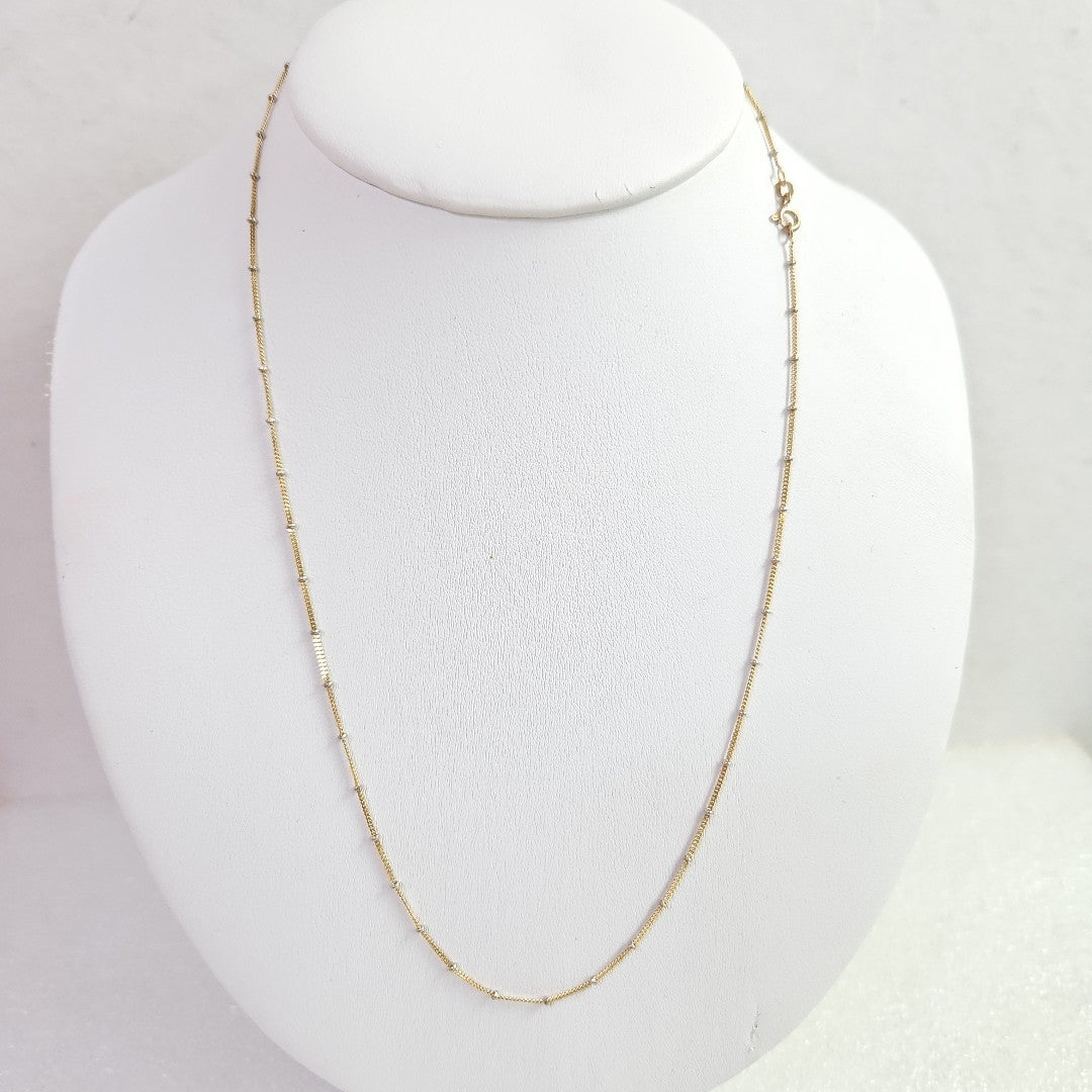 CADENA ORO 14 K 2,90 GRMS (SEMINUEVO)