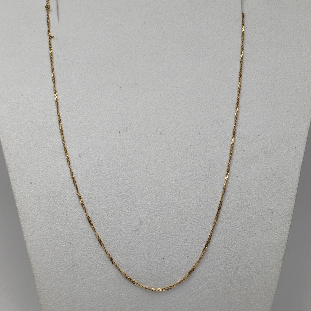 CADENA ORO 14 K 2,70 GRMS (SEMINUEVO)