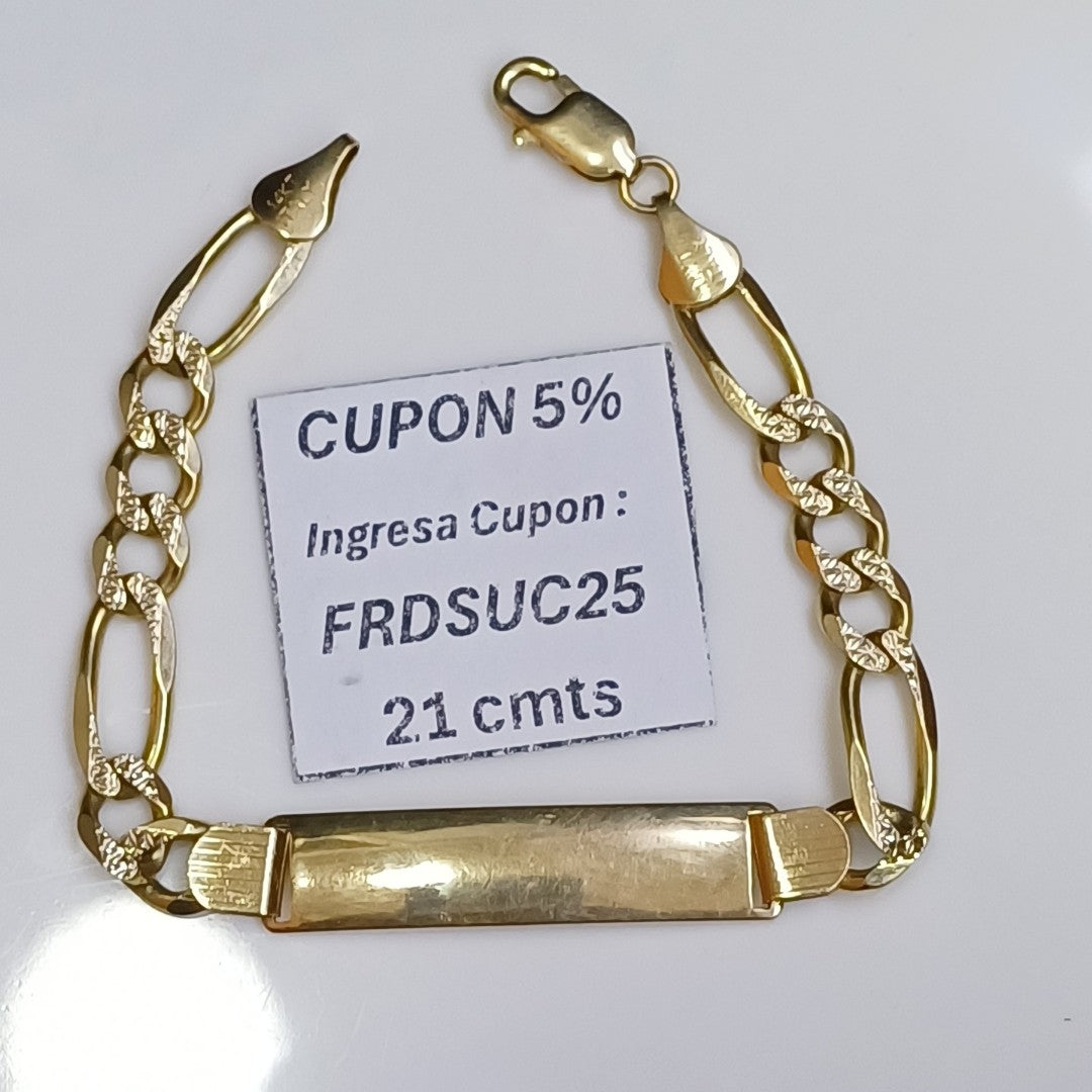 PULSERA ORO 14 K 21.6 GRMS (SEMINUEVO)