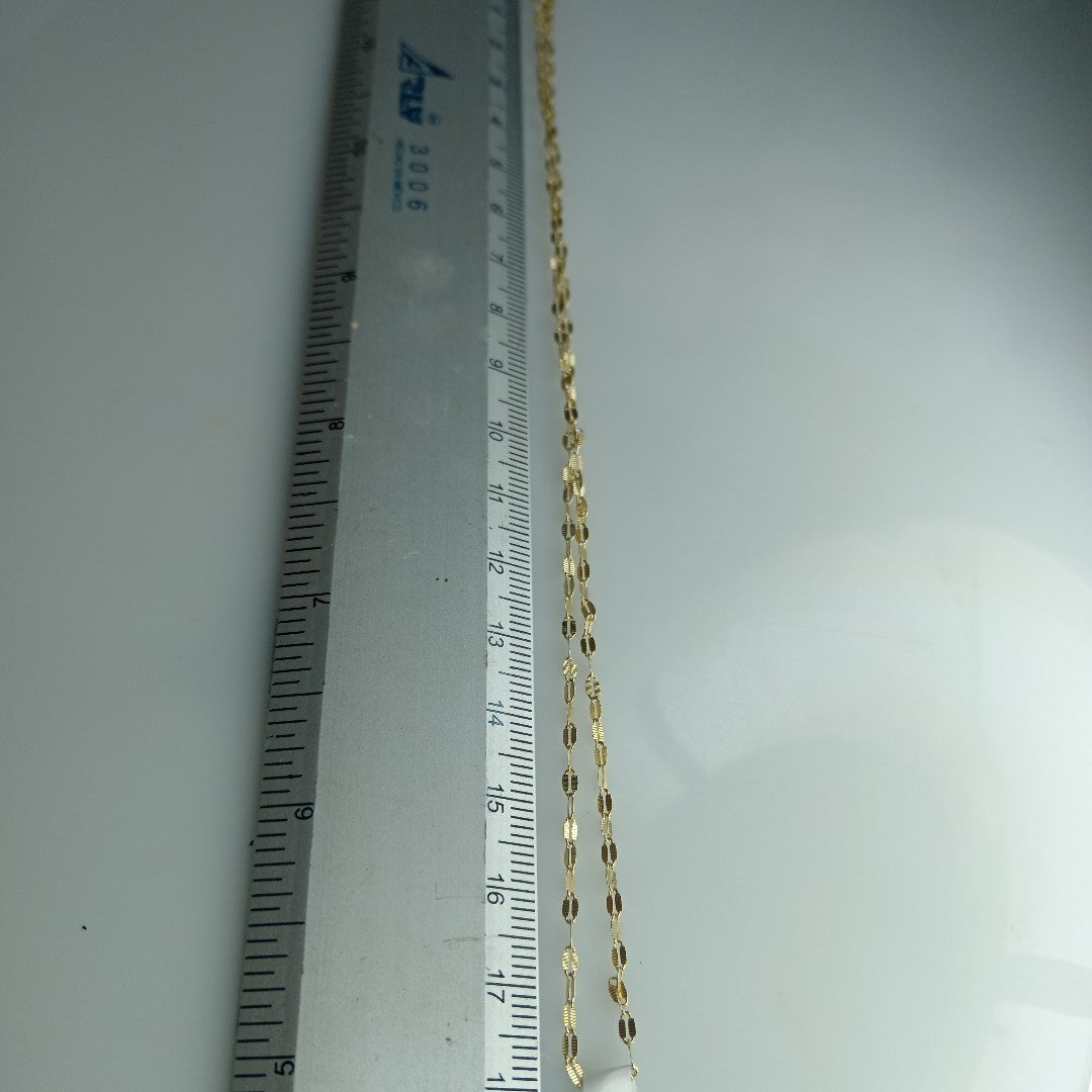 CADENA ORO 10 K 0,90 GRMS (SEMINUEVO)