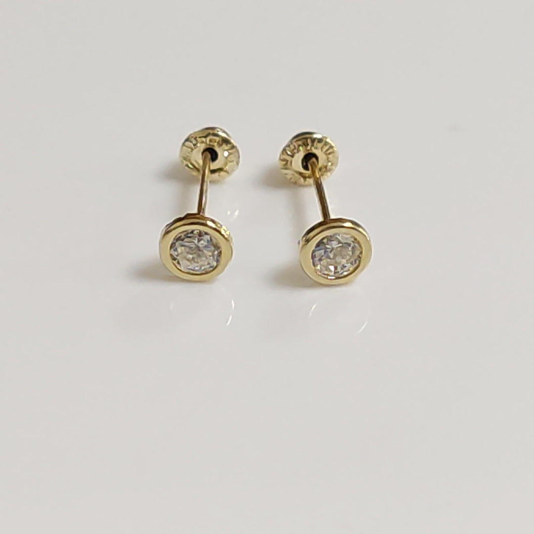 BROQUELES BROQUEL C CIRCONIA 14K 0.1501 GR (NUEVO)