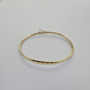 PULSERA RIGIDA ORO 14 K 3,40 GRMS (SEMINUEVO)