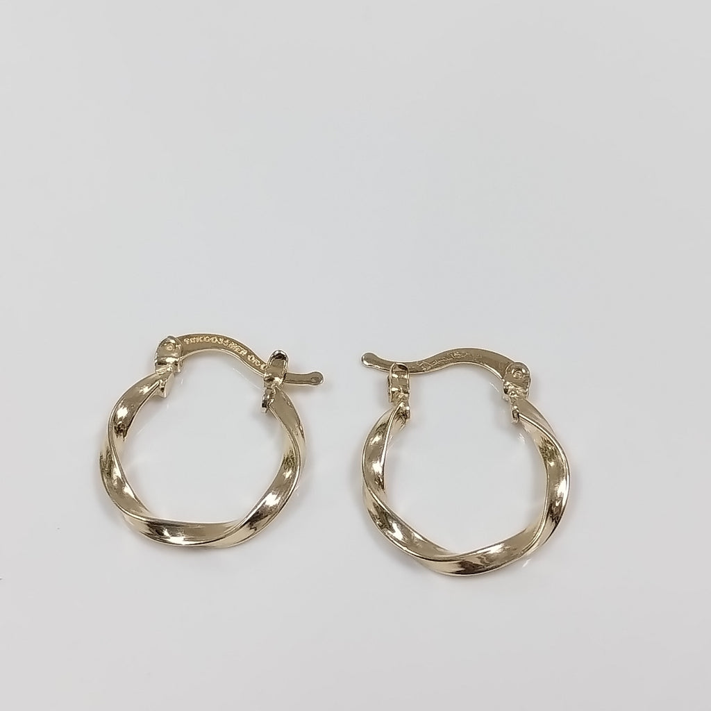 ARETES ARRACADAS TORZAL 14K 1.1 GR (NUEVO)