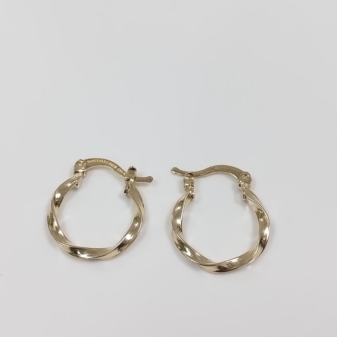 ARETES ARRACADAS TORZAL 14K 1.1 GR (NUEVO)