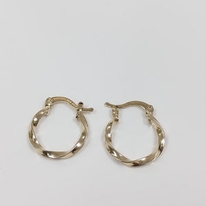 ARETES ARRACADAS TORZAL 14K 1.1 GR (NUEVO)