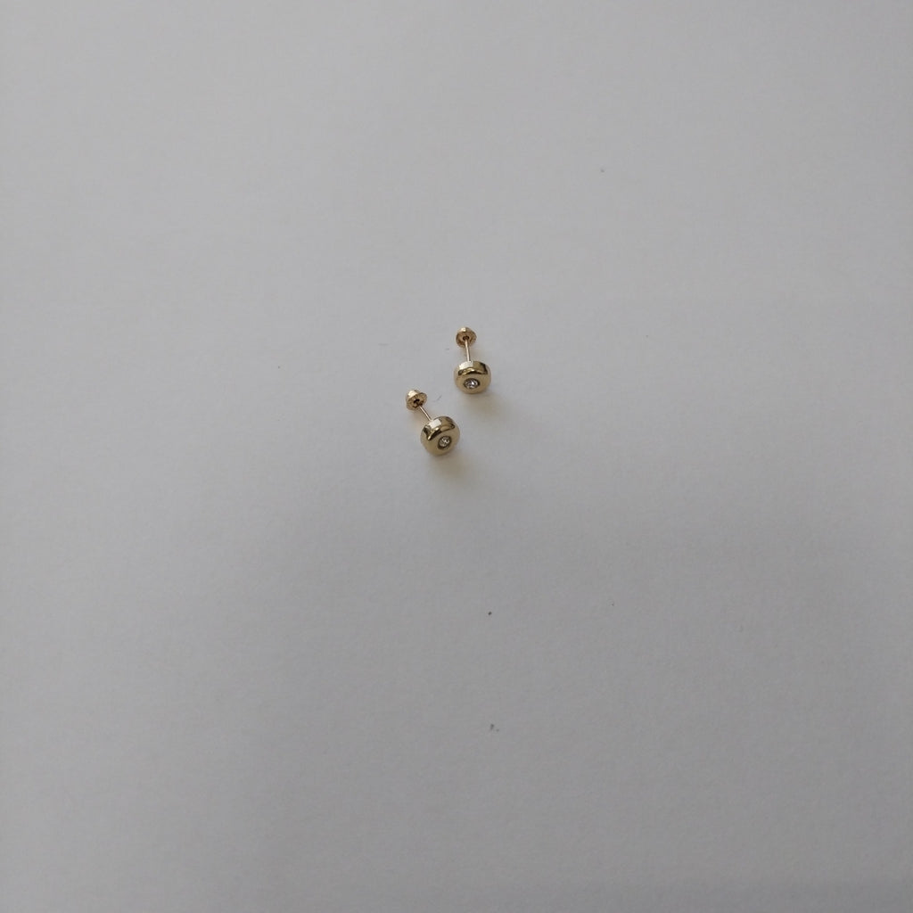 BROQUELES BROQUEL C CIRCONIA 14K 0.27 GR (NUEVO)