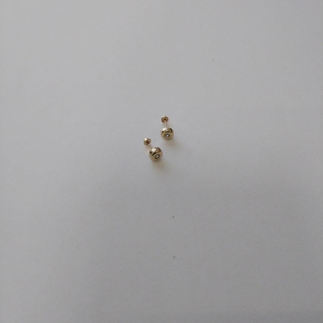 BROQUELES BROQUEL C CIRCONIA 14K 0.27 GR (NUEVO)
