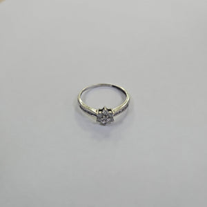 ANILLITO ORO, ORO BLANCO 14 K 1.9 GRMS (SEMINUEVO)