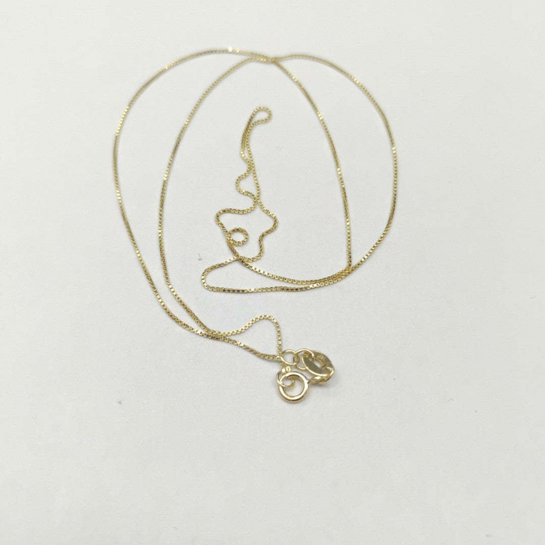 CADENA VENECIANO 14K 50 CM 1.6 GR (NUEVO)