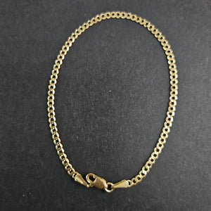 PULSERA BARBADA 14K 18 CM 2 GR (NUEVO)