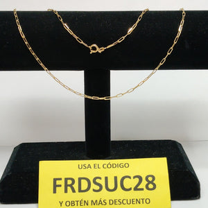 CADENA ORO 14 K 4,10 GRMS (SEMINUEVO)