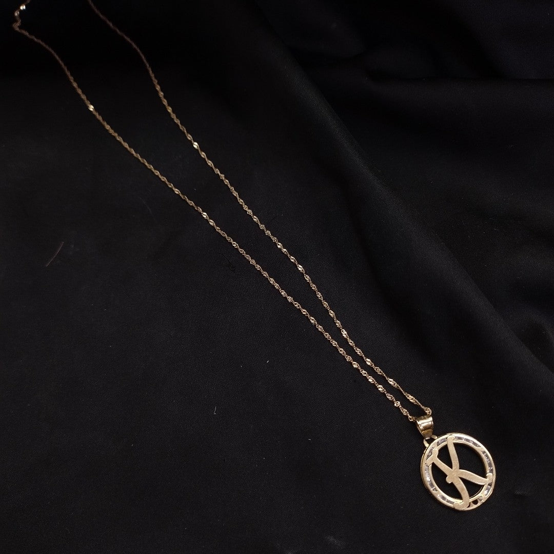 CADENA, DIJE ORO 10 K 2 GRMS (SEMINUEVO)