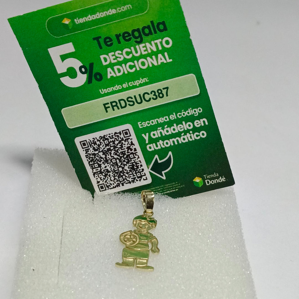 DIJE NIÑO 10K 0.9 GR (NUEVO)
