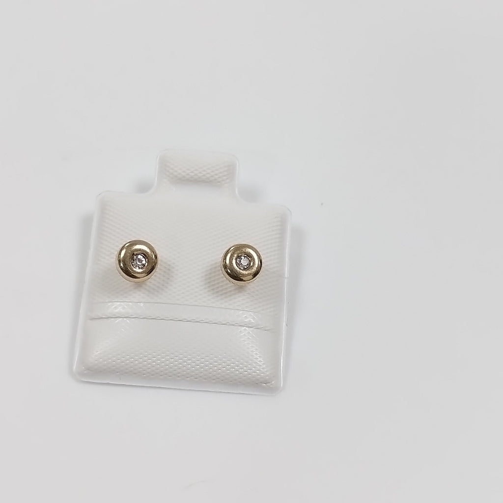 BROQUELES BROQUEL C CIRCONIA 14K 0.27 GR (NUEVO)