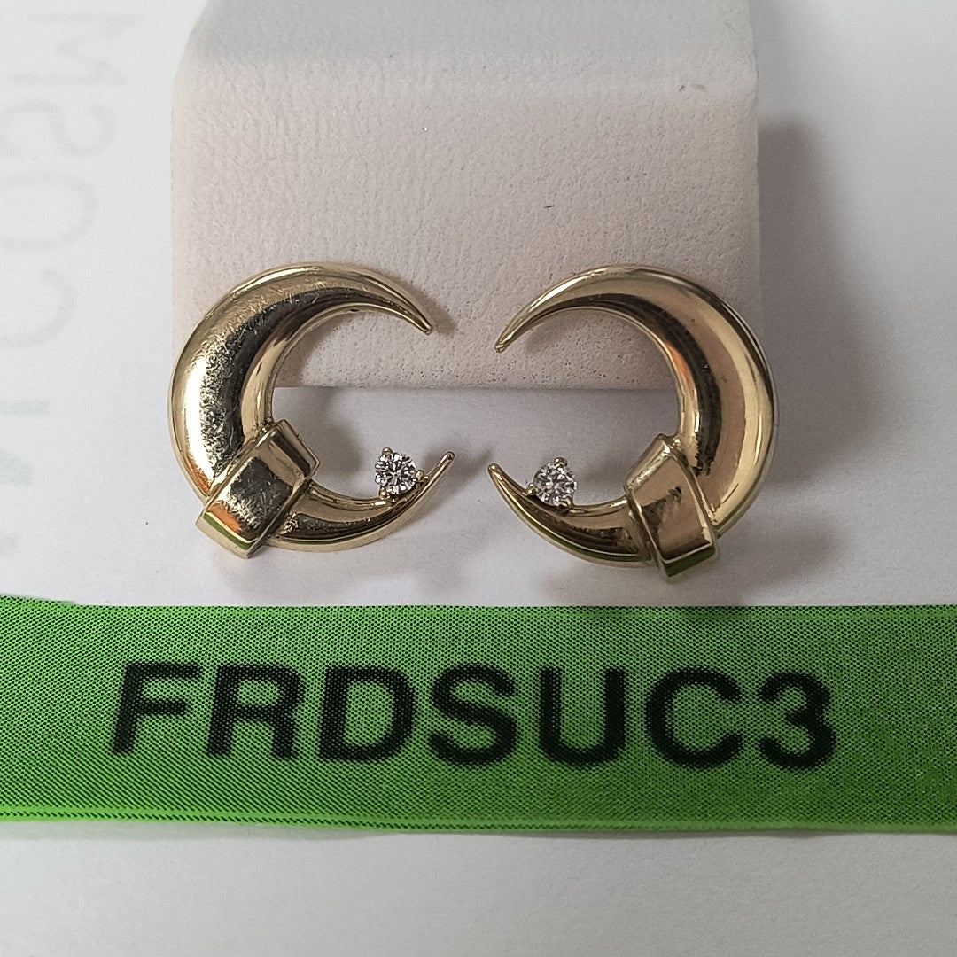 ARETES PAR ORO 14 K 6 GRMS (SEMINUEVO)