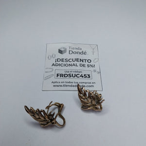 ARETES PAR ORO 8 K 7,70 GRMS (SEMINUEVO)