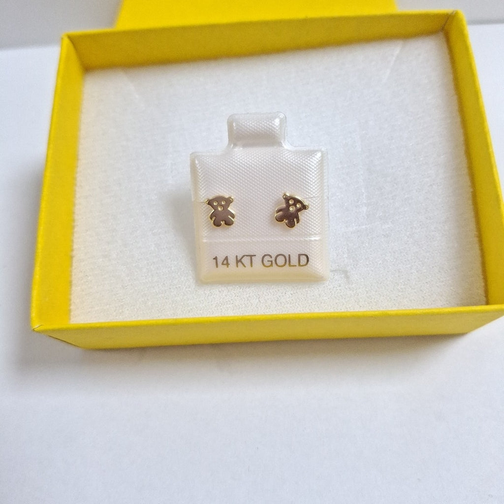 BROQUELES ORO 14K 0.8 (NUEVO)