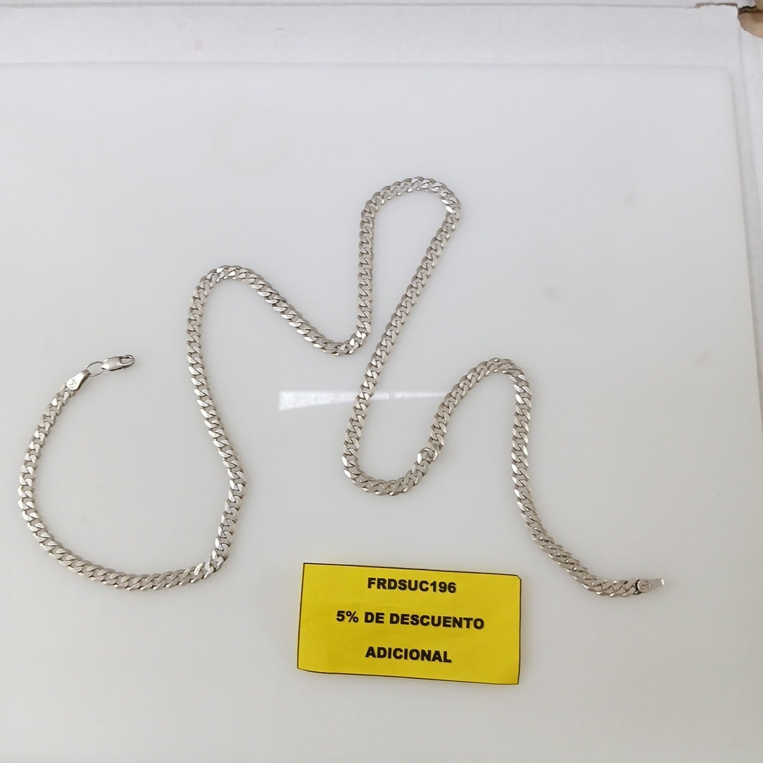 CADENA PLATA 19,40 GRMS (SEMINUEVO)