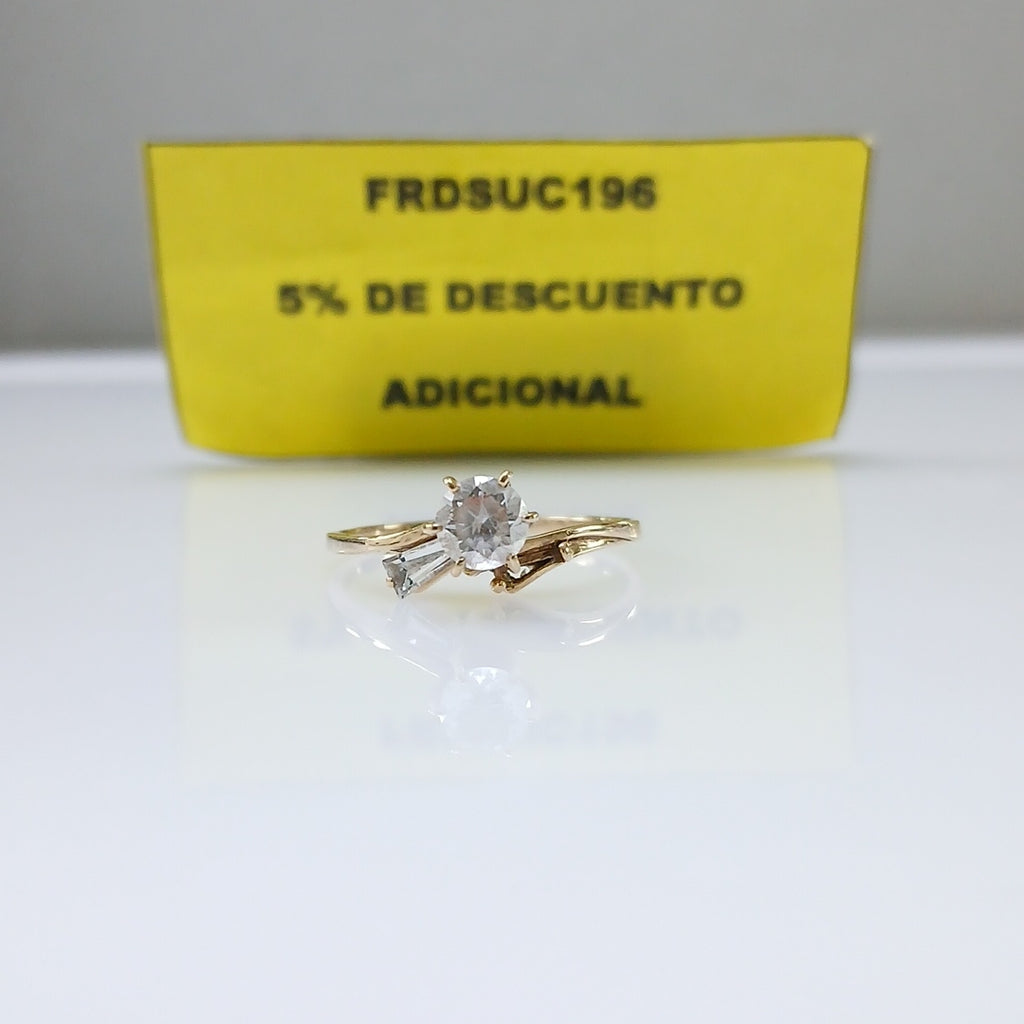 SOLITARIO ORO 10 K 1.7 GRMS (SEMINUEVO)