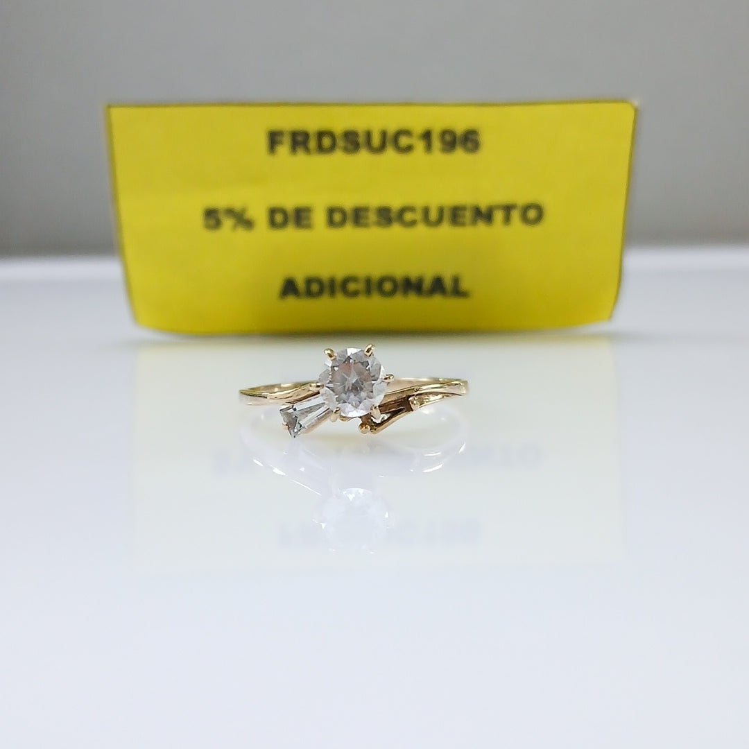 SOLITARIO ORO 10 K 1.7 GRMS (SEMINUEVO)