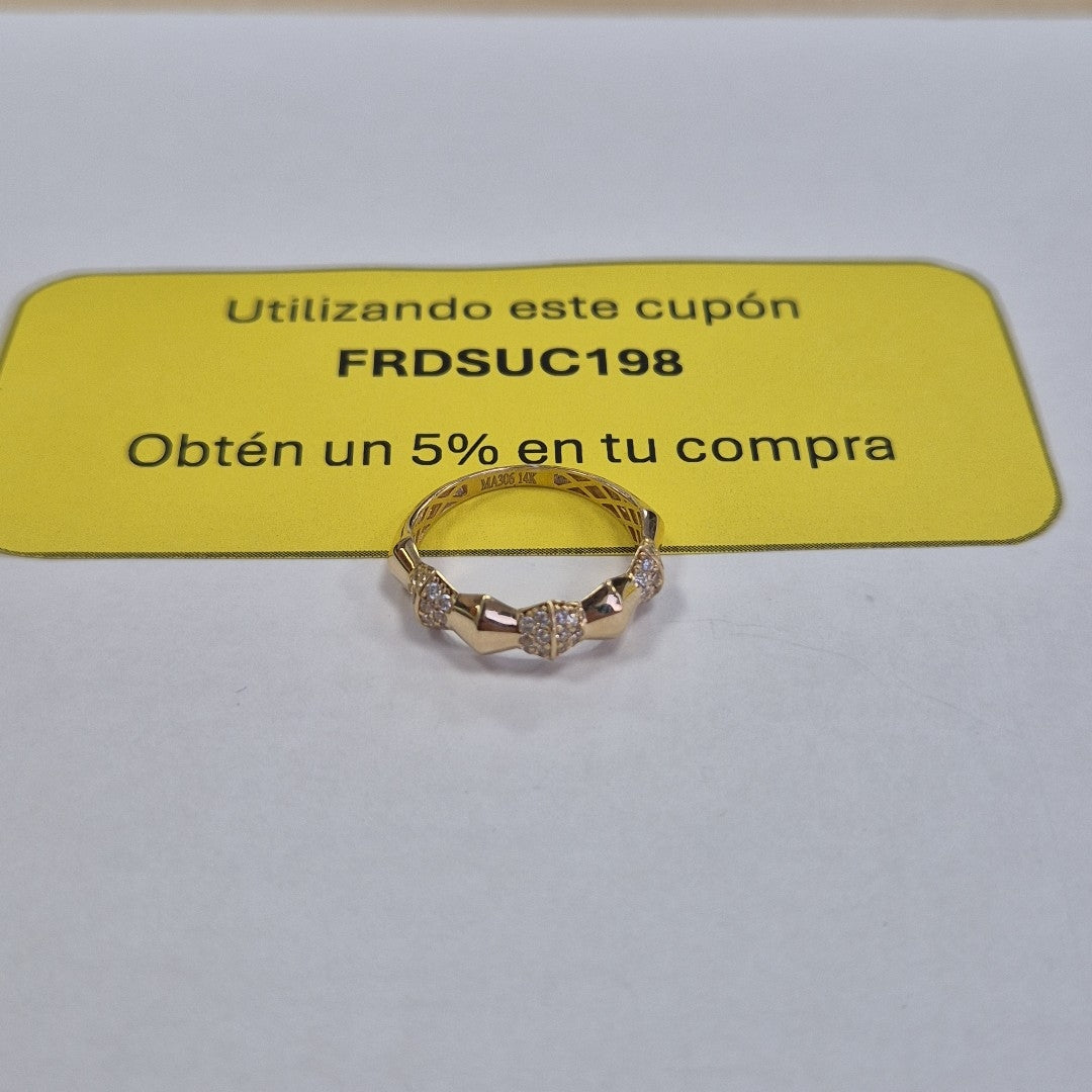 ANILLOS DAMA ORO 14K 1.7 (NUEVO)