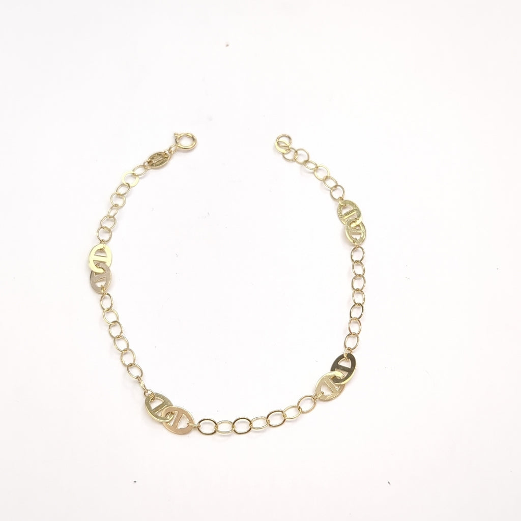 PULSERA ESPECIAL 14K 18 CM 1.5 GR (NUEVO)