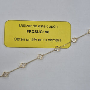 PULSERA ESPECIAL 14K 18 CM 4.2 GR (NUEVO)