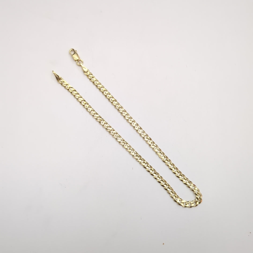 PULSERA BARBADA 14K 21 CM 3.8 GR (NUEVO)