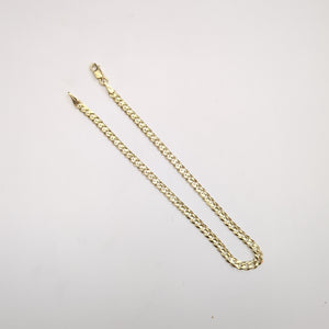 PULSERA BARBADA 14K 21 CM 3.8 GR (NUEVO)
