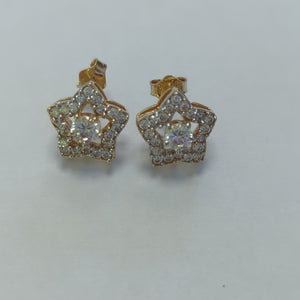 ARETES PAR ORO 10 K 3.3 GRMS (SEMINUEVO)