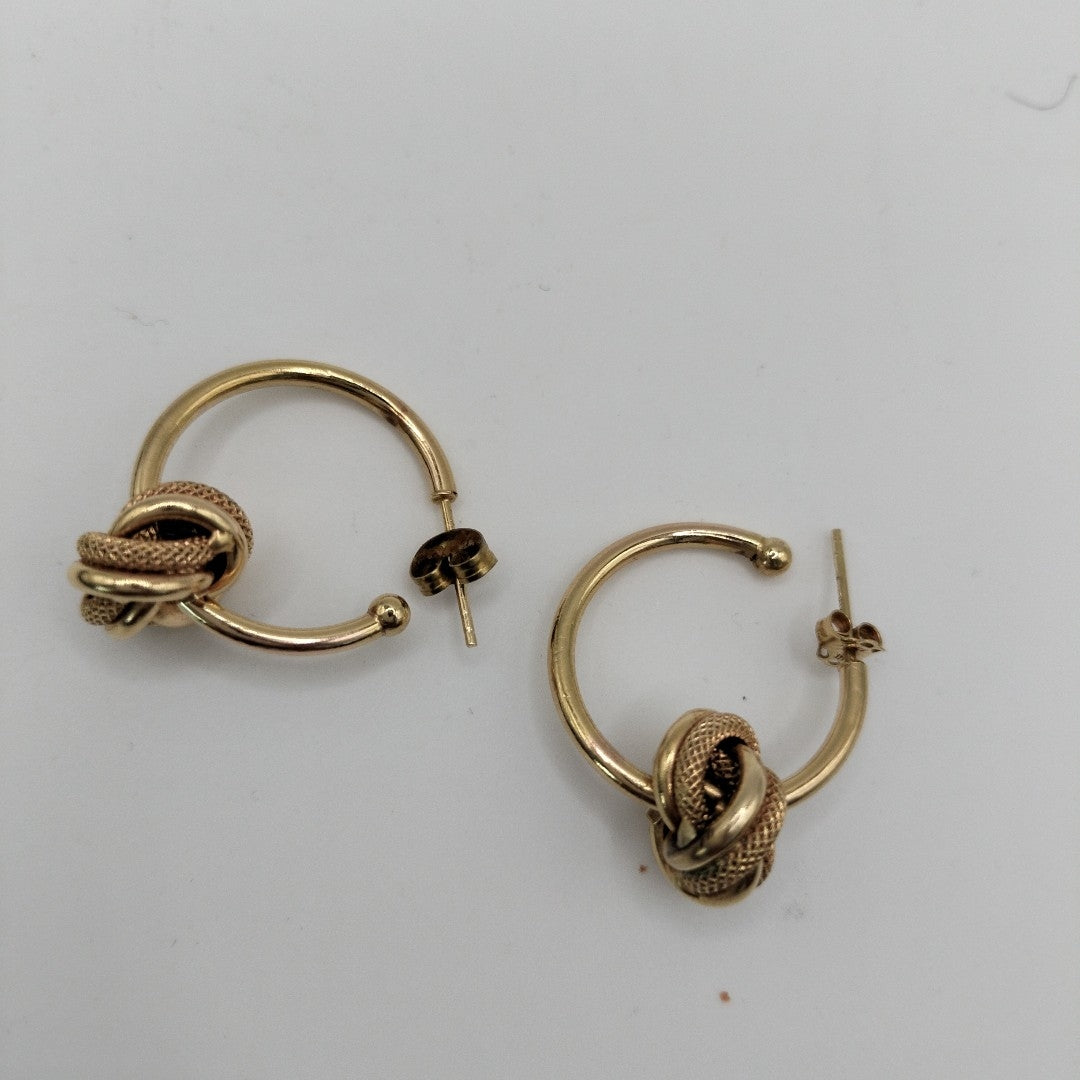 BROQUELES PAR ORO 14 K 3,00 GRMS (SEMINUEVO)