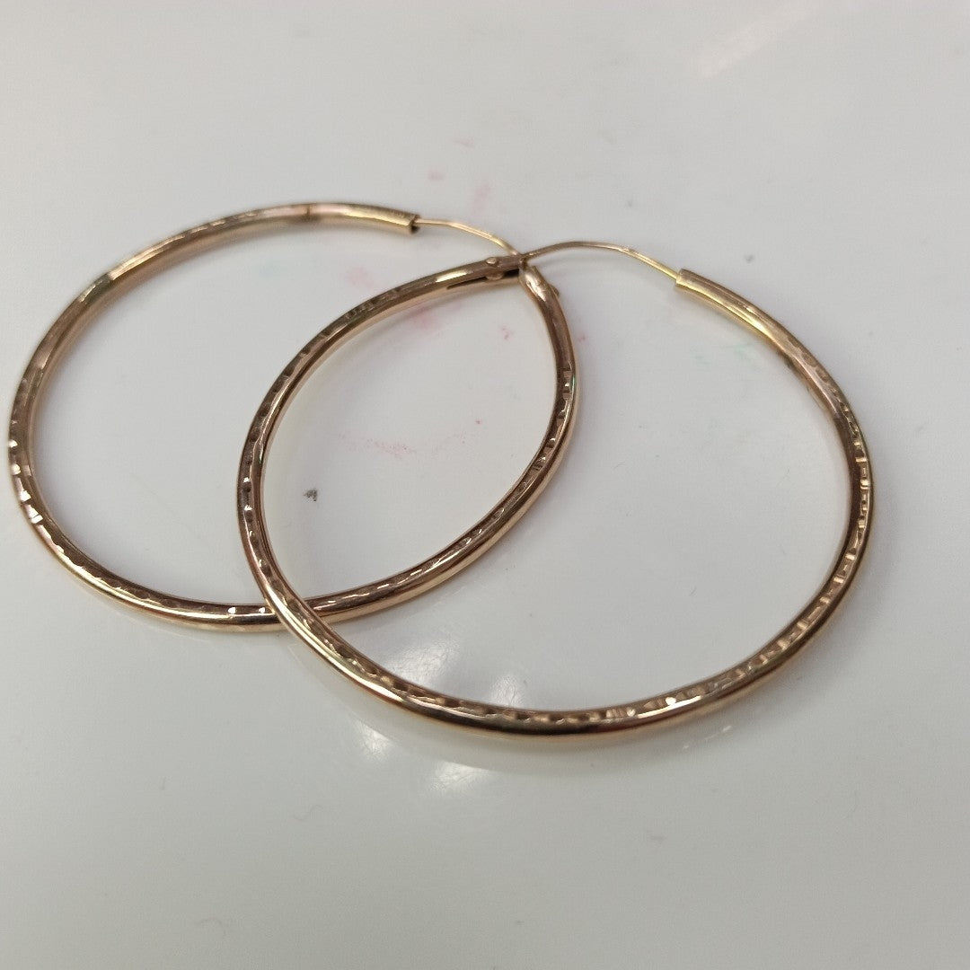 ARRACADAS PAR ORO 8 K 4.4 GRMS (SEMINUEVO)